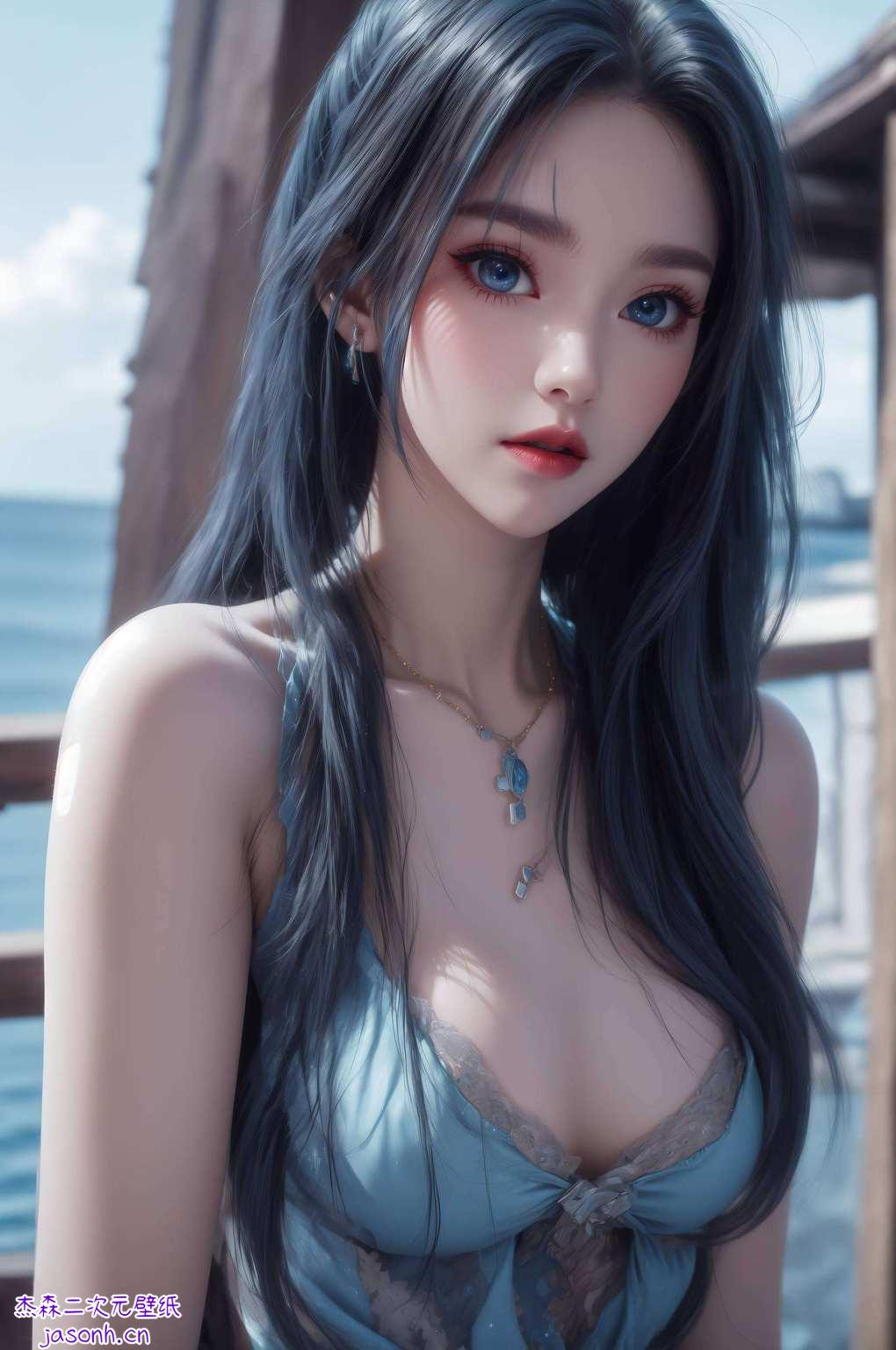 捣蛋鬼模样国漫女神与美女同框