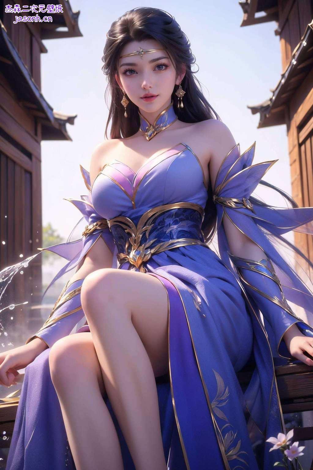 让你的视觉享受每一刻的精彩！动漫女神的风采