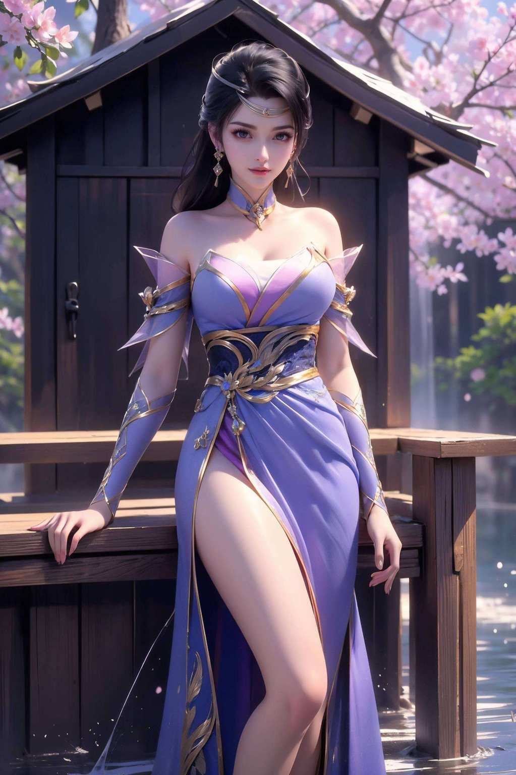 楚灵玉翩翩舞；仙武风云高清壁纸