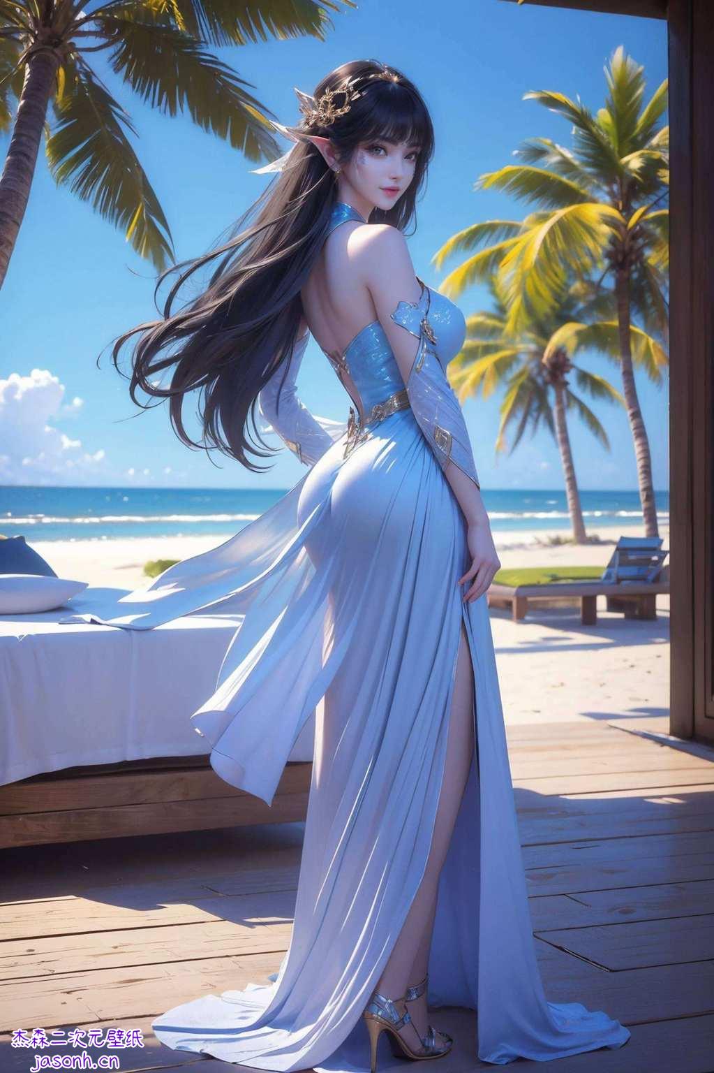 动漫女神之典范凤清儿者