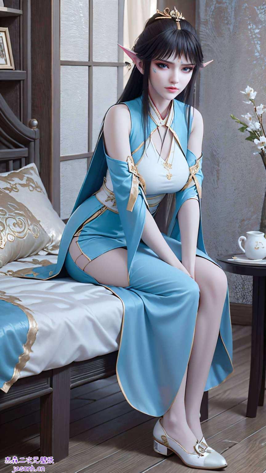 都能看到她那优雅又神秘的身影在屏幕上轻轻舞动你们这屏幕上是不是缺了点啥？让我来告诉你们吧——那绝对是一幅凤清儿的动态壁纸！哈哈