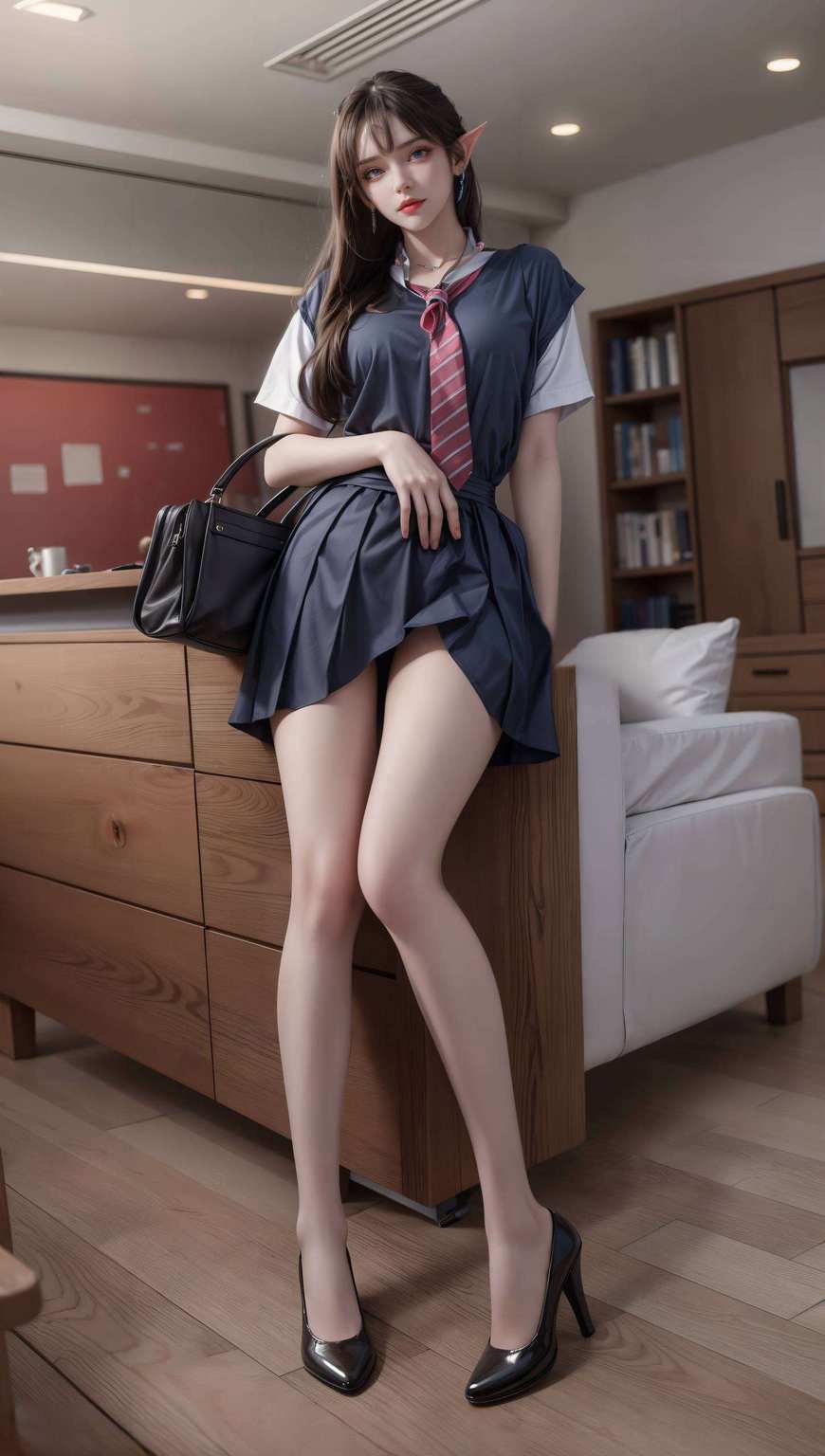 一袭紫衣舞动成为了无数动漫迷心中的壁纸女神