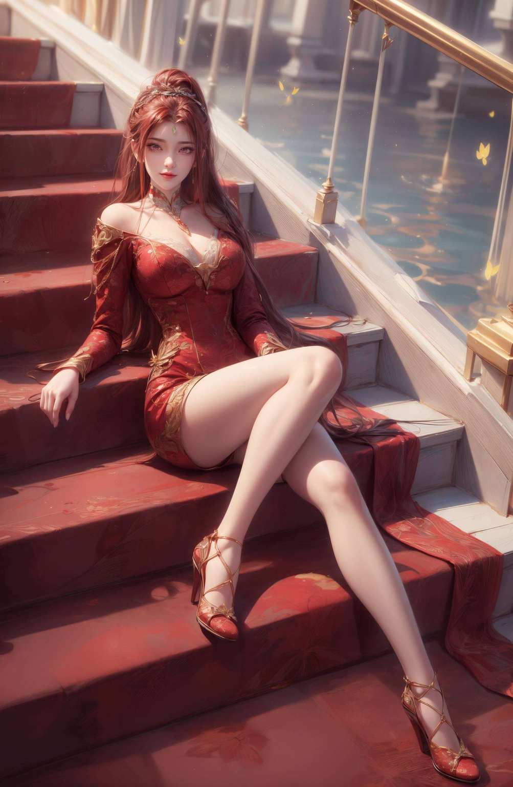 国漫女神翩翩起舞映出完美世界之繁华