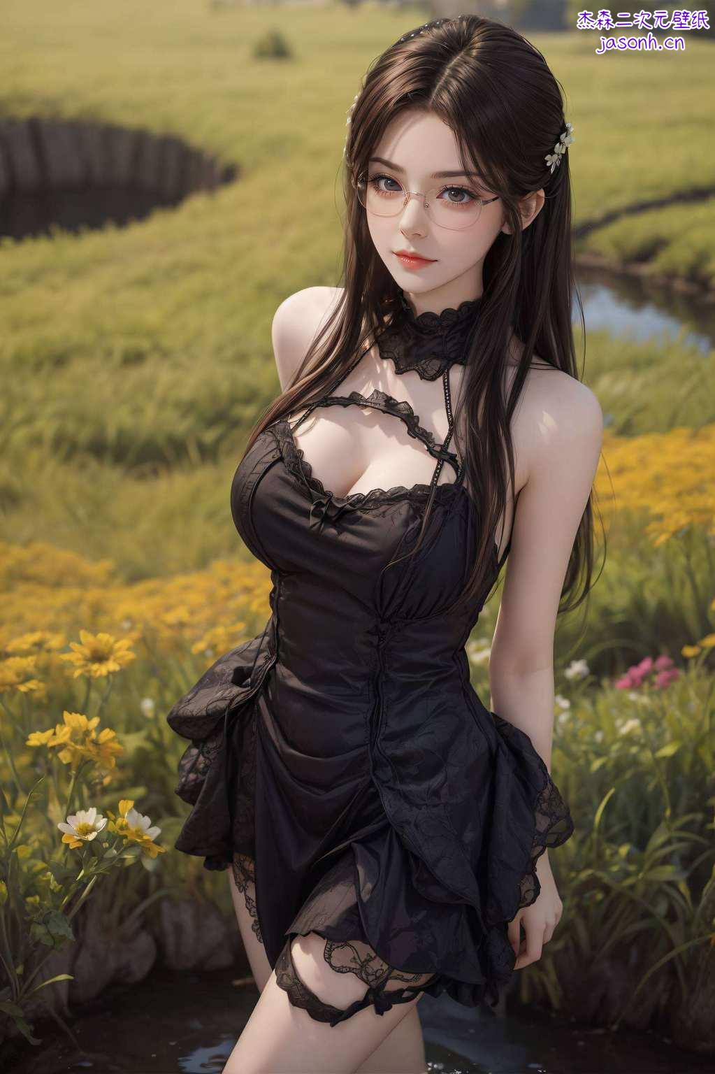 火灵儿那灵动的大眼睛、飘逸的长发更是你手机里不可或缺的风景线