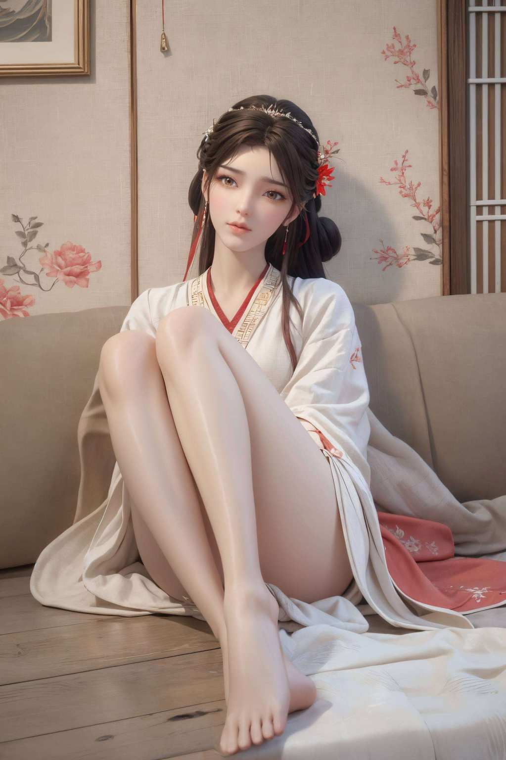 时而活泼可爱这位国漫界的女神