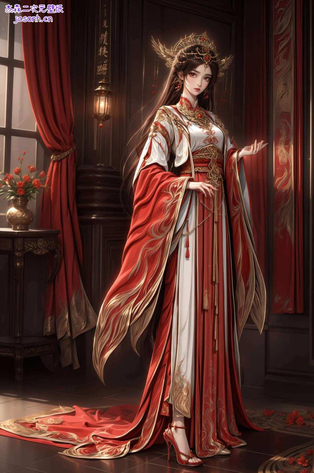 在绚丽多彩的完美世界里火灵儿以其独特的玄幻魅力