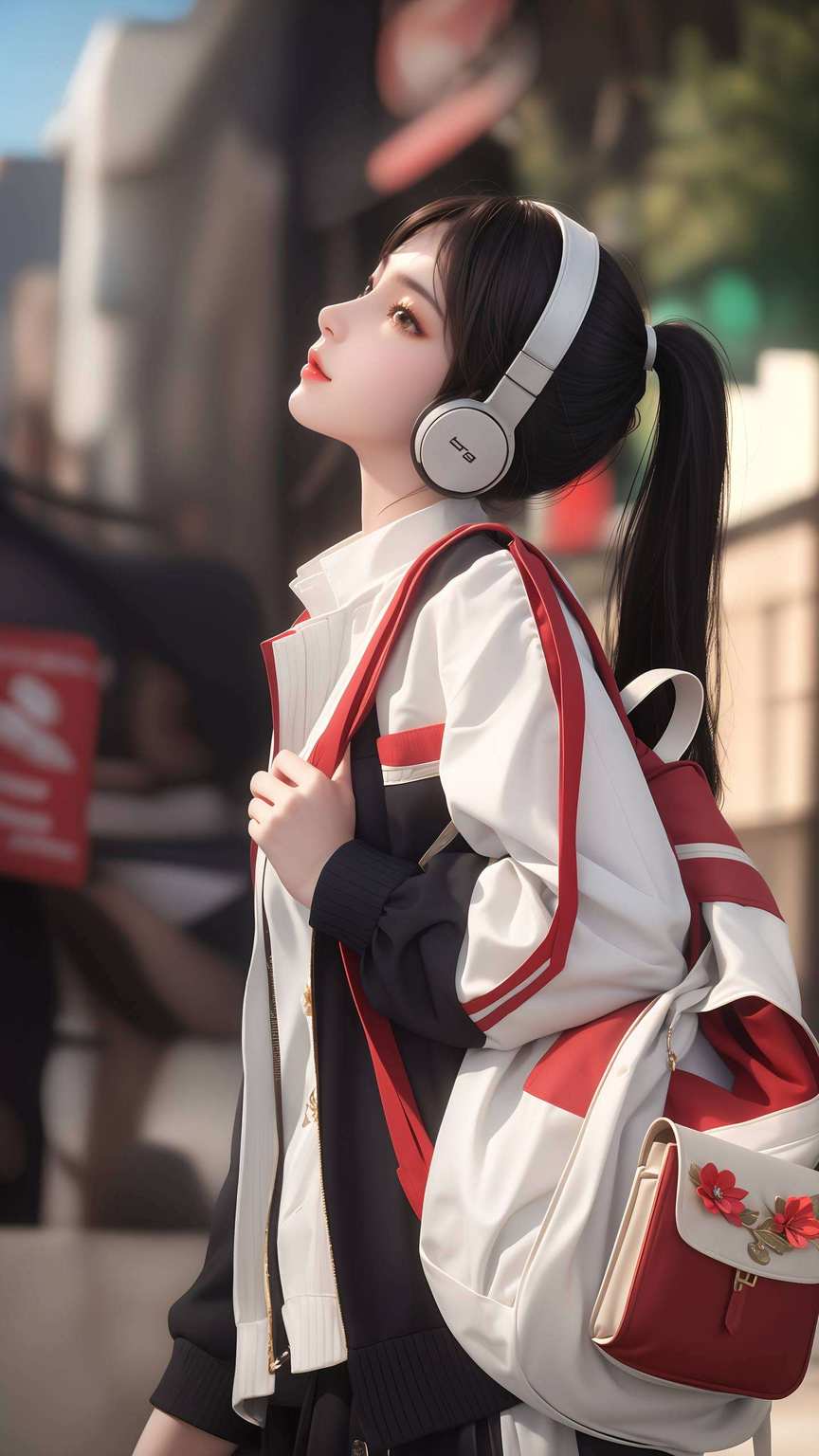 动漫之美永恒玄幻之光映照
