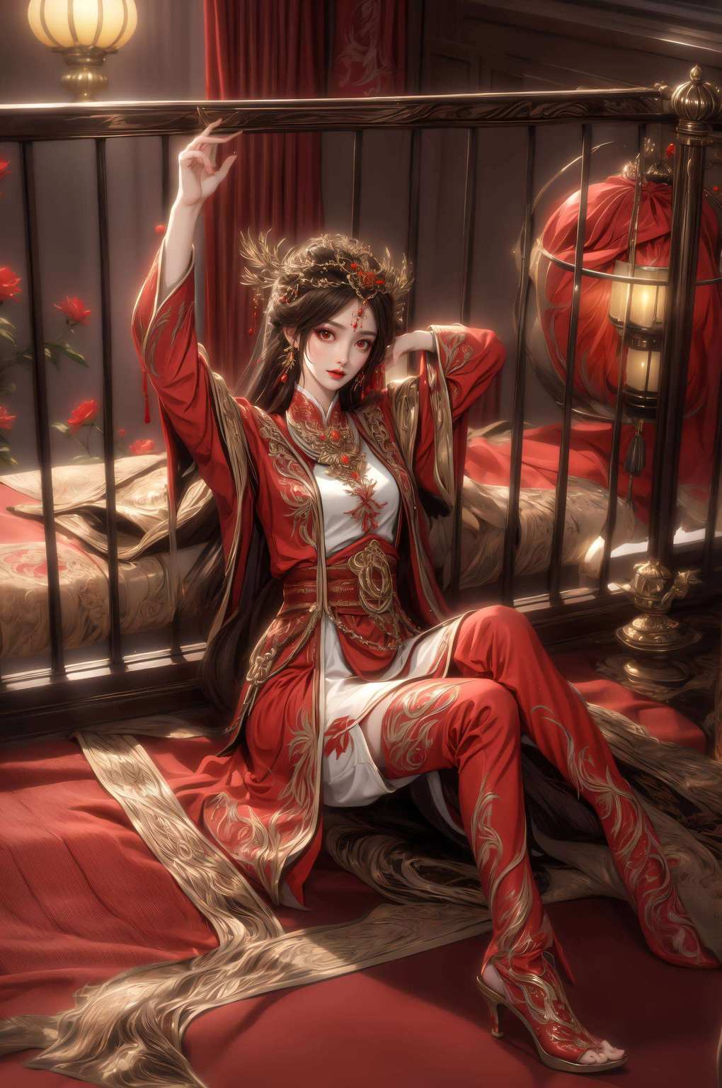 贴满整个电脑屏幕小心别被她的魅力迷得神魂颠倒啦！这位国漫女神