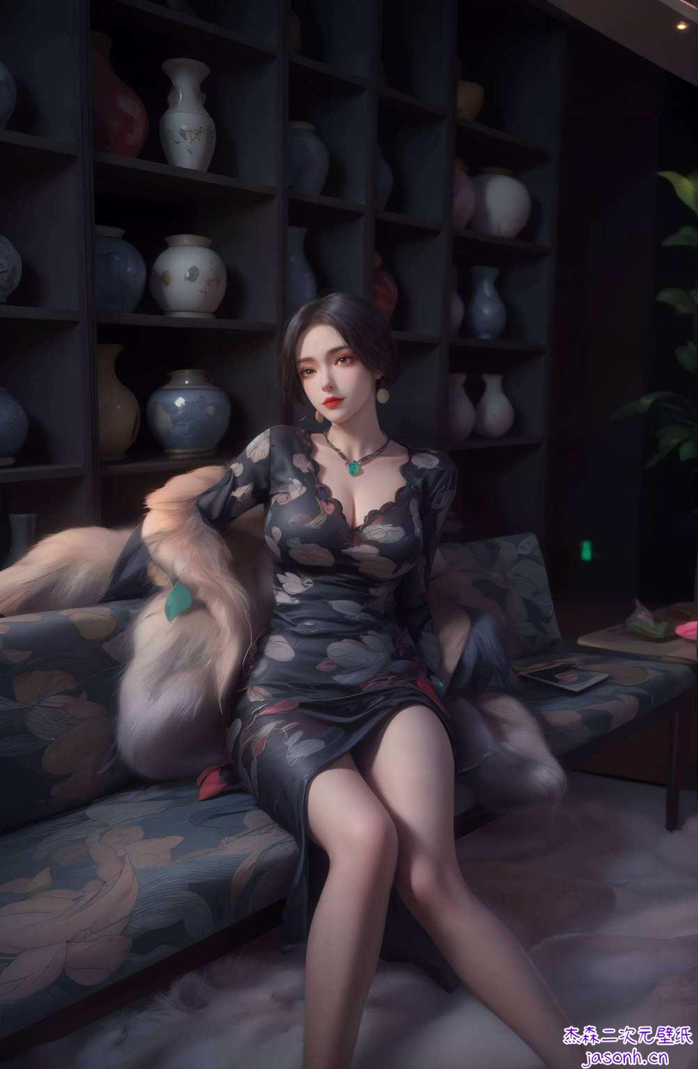 纯净而耀眼也是动漫美女中的佼佼者