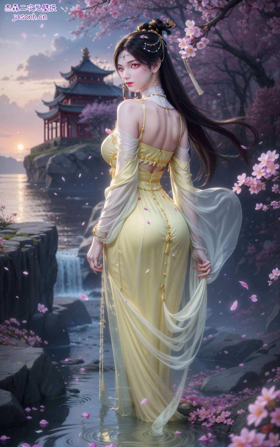 保准让你的电脑桌面瞬间变身玄幻仙境！金瓶儿高清清晰