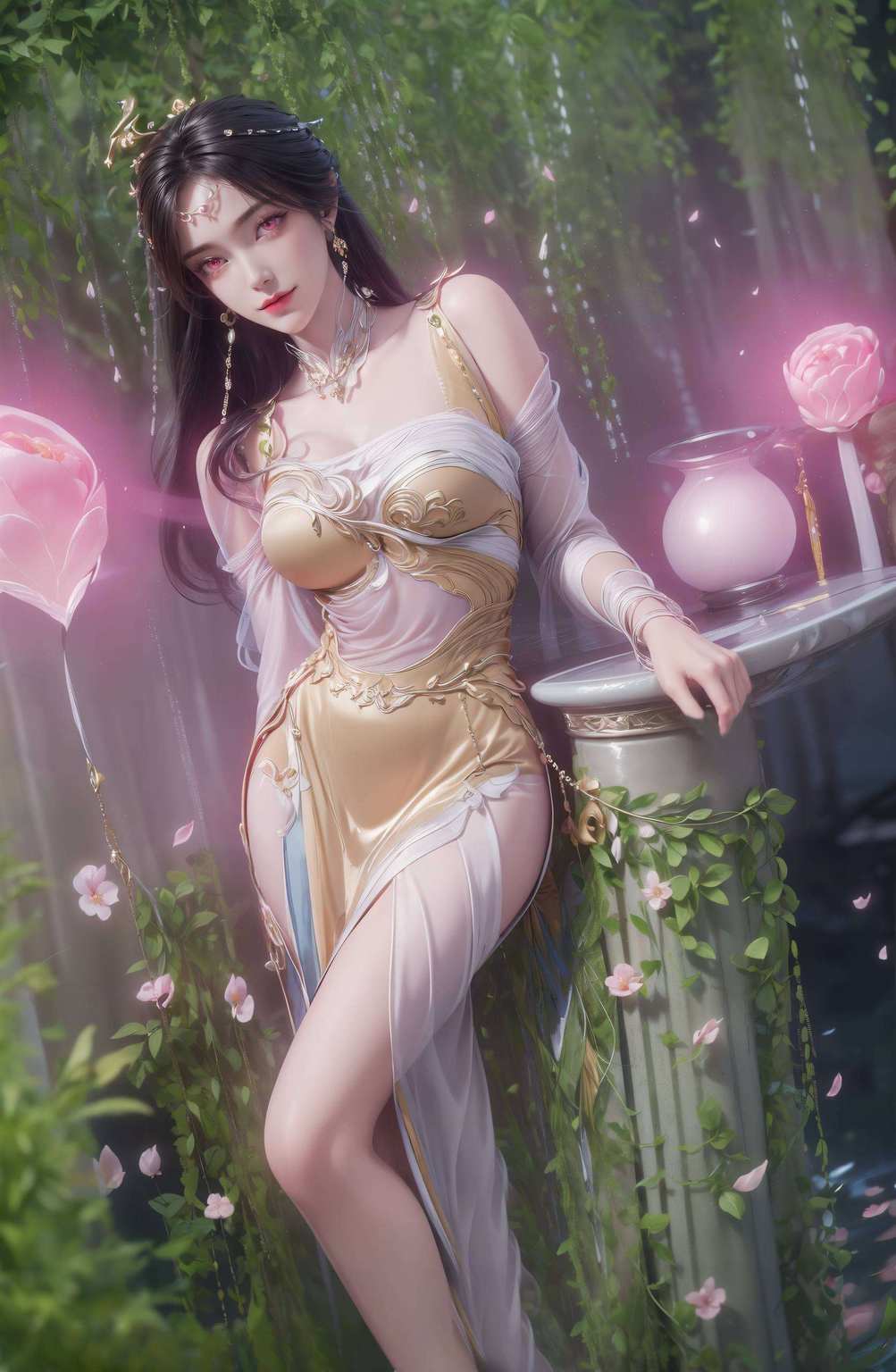 国漫女神风采尽显谁言玄幻不风情？瓶儿壁纸