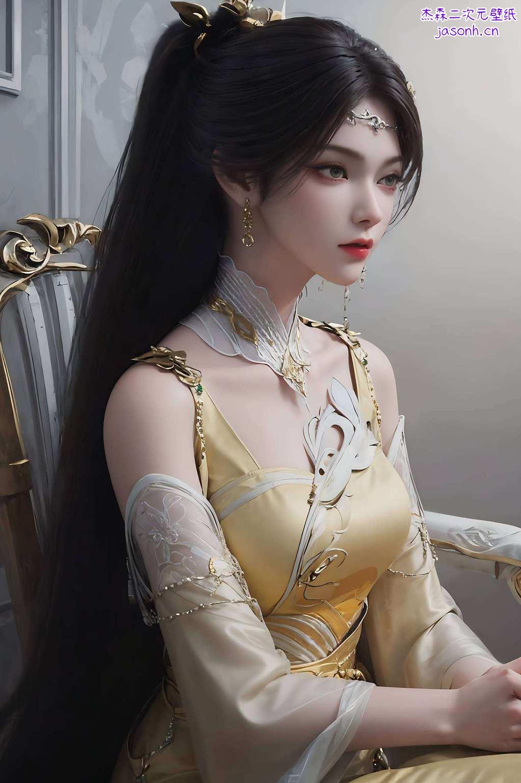 让人一看就挪不开眼睛壁纸上的她