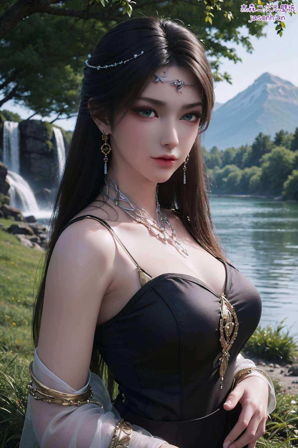 里面的美人们各种玄幻元素加持