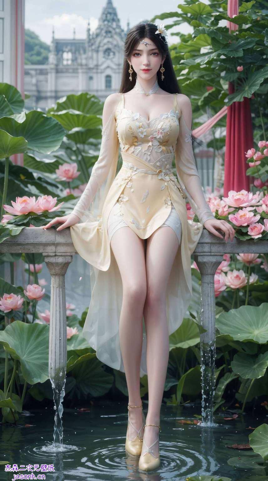 谁与争锋？哦对了这样的国漫女神