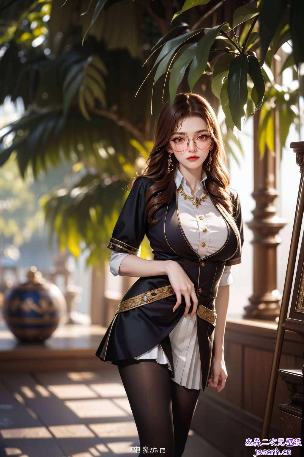 国漫美女之光橘子姐翩翩起舞