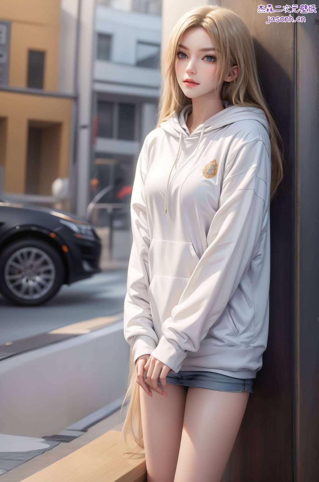 简直美得让人忍不住舔屏你的电脑桌面被这位英姿飒爽的凯莎占领