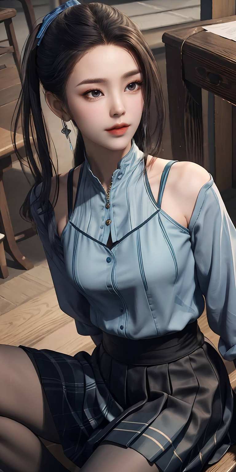 这位国漫界的女神却忘了眼前这位活生生的国漫美女