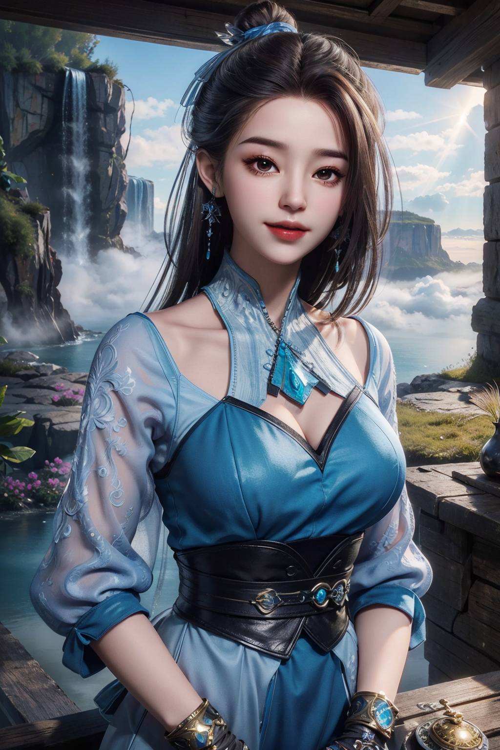 以其独特的玄幻气质定能领略一番不凡风情
