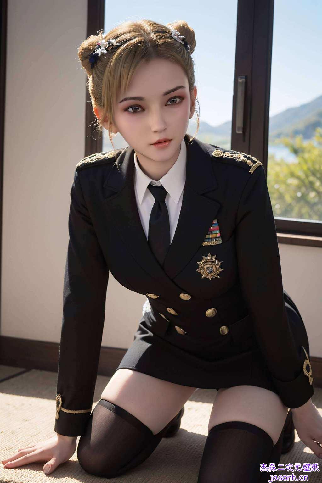 嘿就像是古风画卷里的走出来的国漫女神