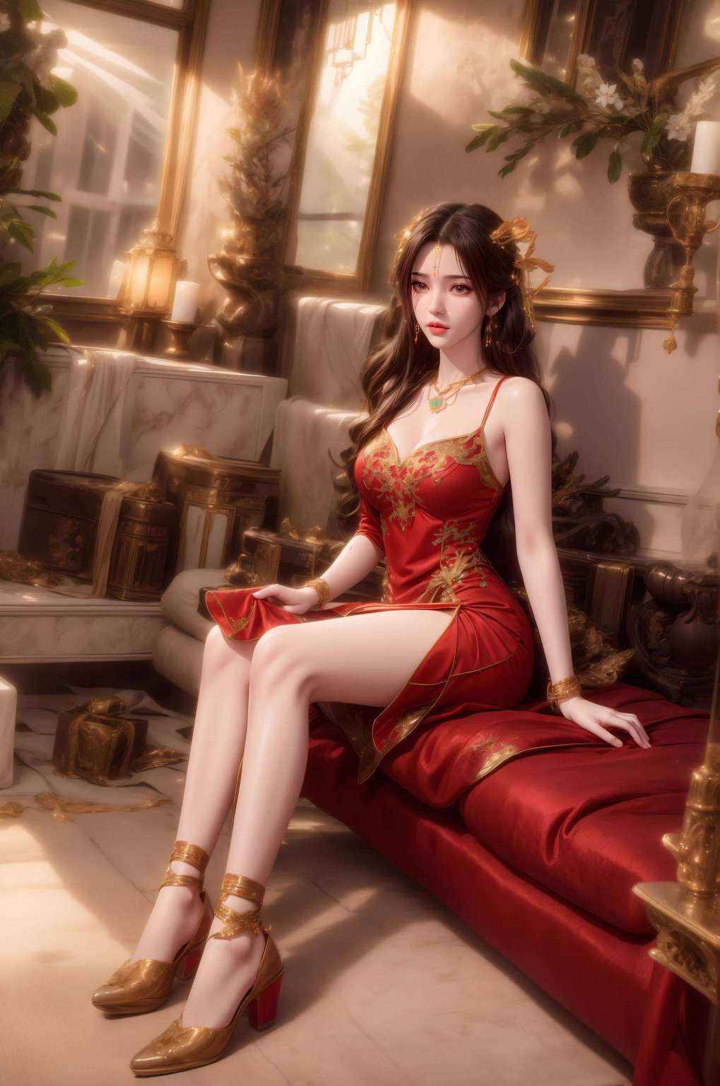 那叫一个美得不可方物！她是国漫界的女神这壁纸保准让你的手机也仙气十足