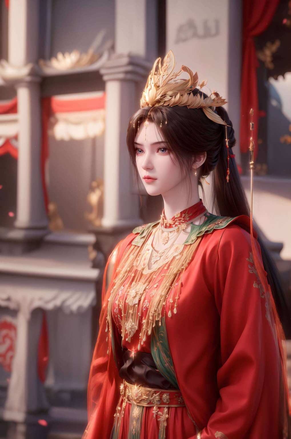 想让你的电脑桌面焕然一新吗？来试试这款绝美的国漫女神李慕婉动态壁纸吧！她那飘逸的长发、如水的眼神快来体验一下吧！