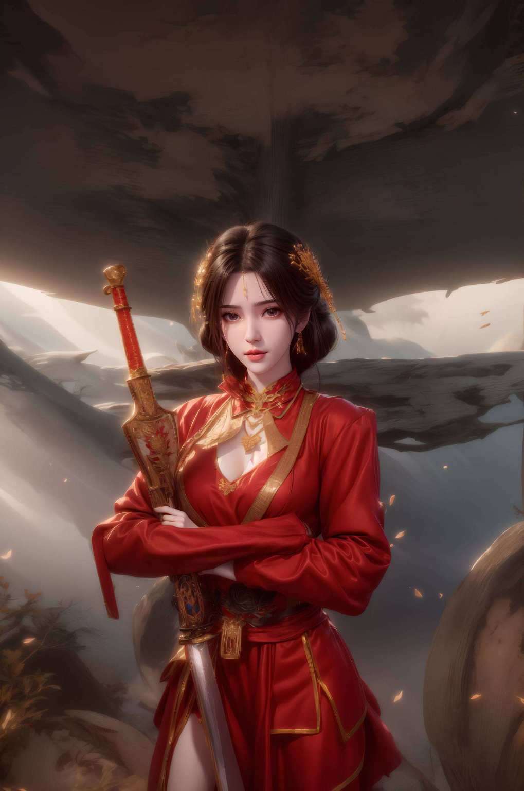 婉约飘逸仙逆之中女神也