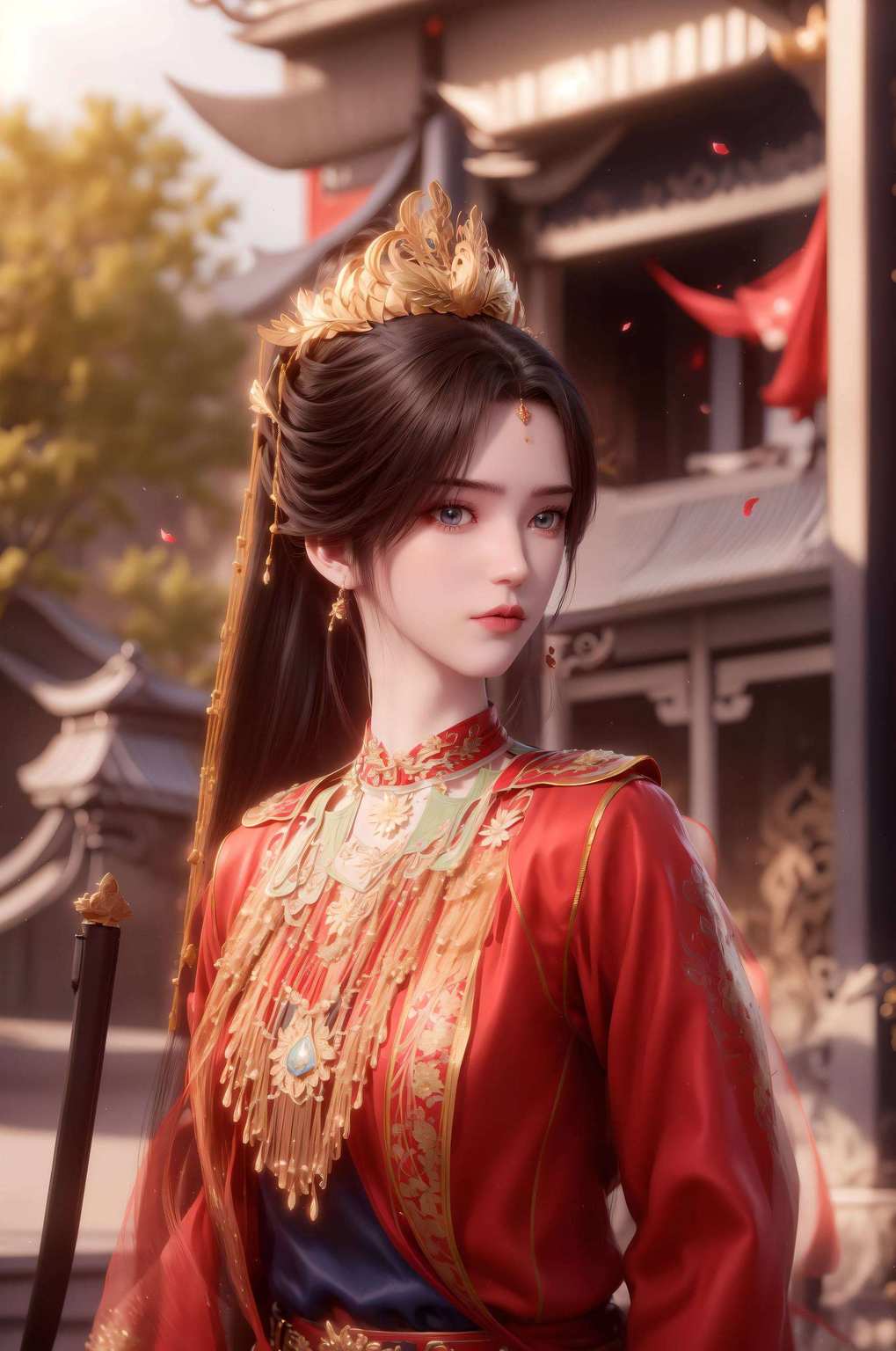 让人陶醉其中动漫美女倩影翩翩