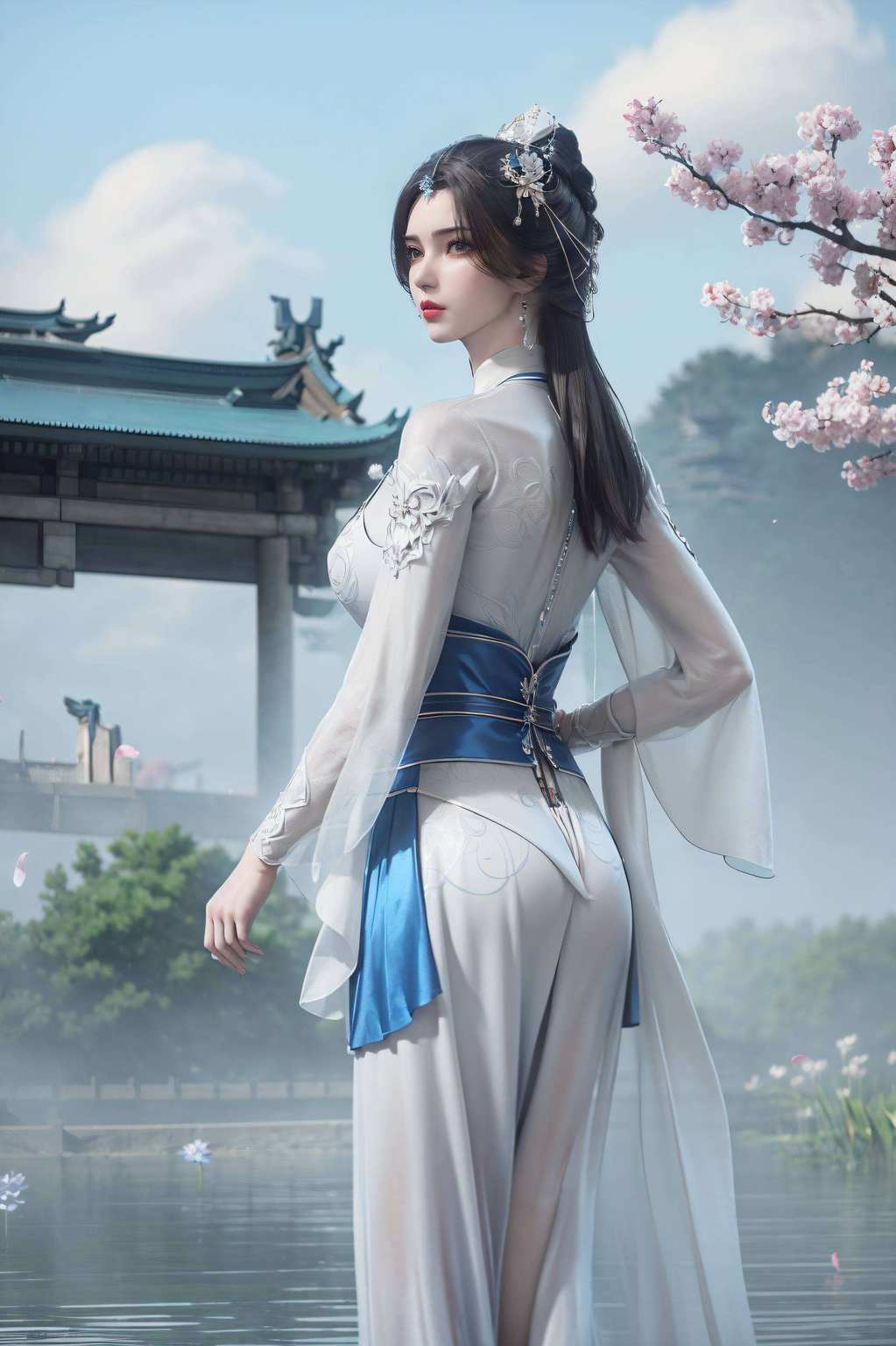 是不是美得让你心花怒放？😉李慕婉那如水的眼眸、柔美的笑容这款壁纸还涵盖了国漫壁纸、动漫壁纸、国漫女神、动漫女神、国漫美女、动漫美女等各种标签