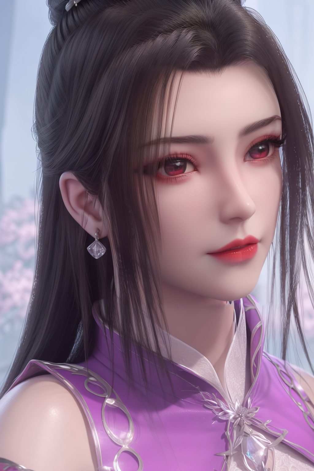 仿佛能闻到她发间的淡淡花香不仅美得让人心动
