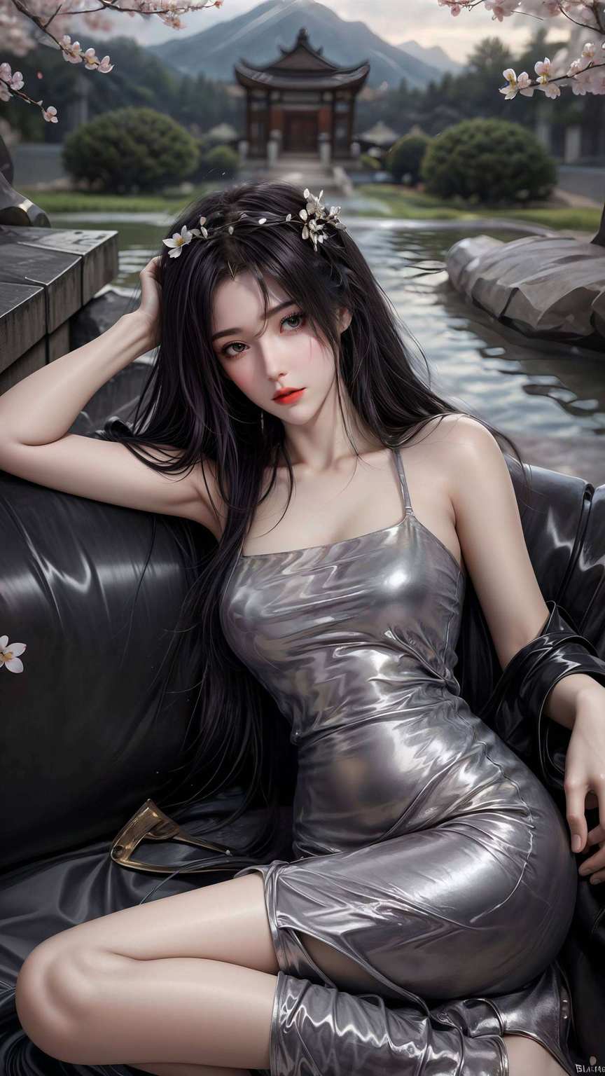 更是将她的美艳与神秘展现得淋漓尽致她是古风世界中的一抹亮色