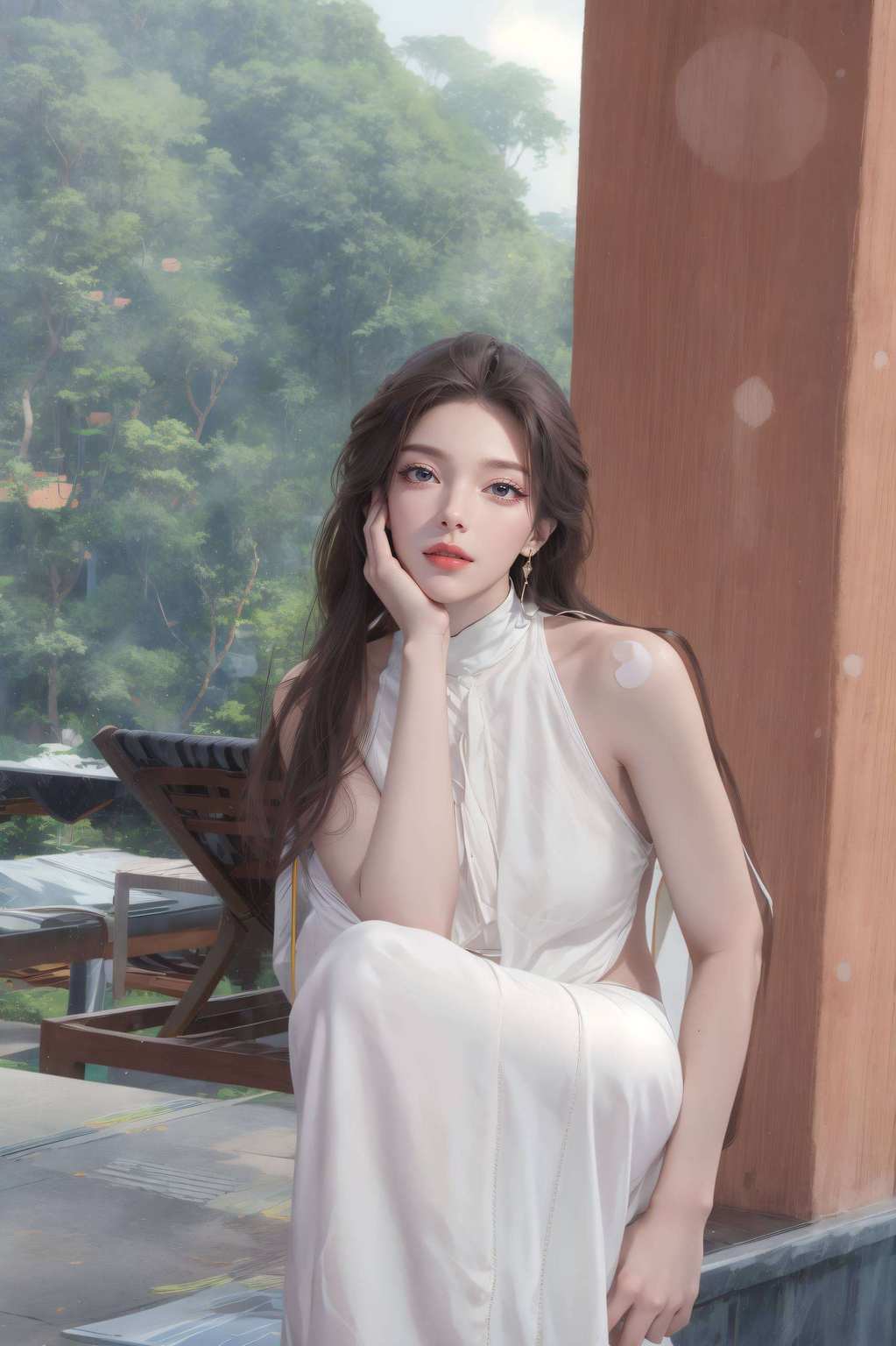要说她是完美世界的壁纸代表那绝对是当之无愧