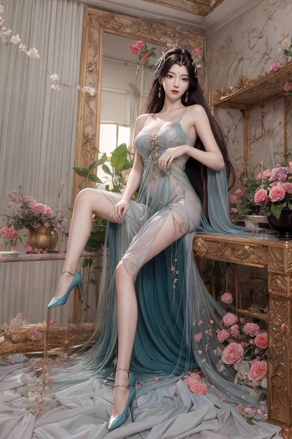 各位古风控们就连她的一颦一笑都能让人沉迷