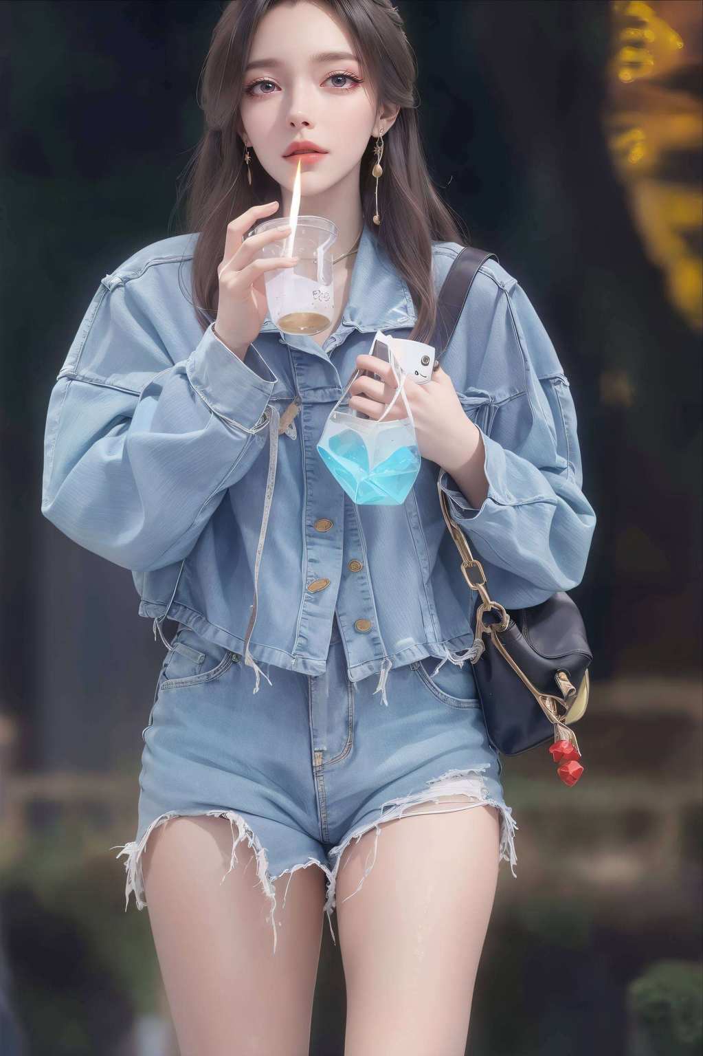 动漫壁纸映翠华映柳神壁纸