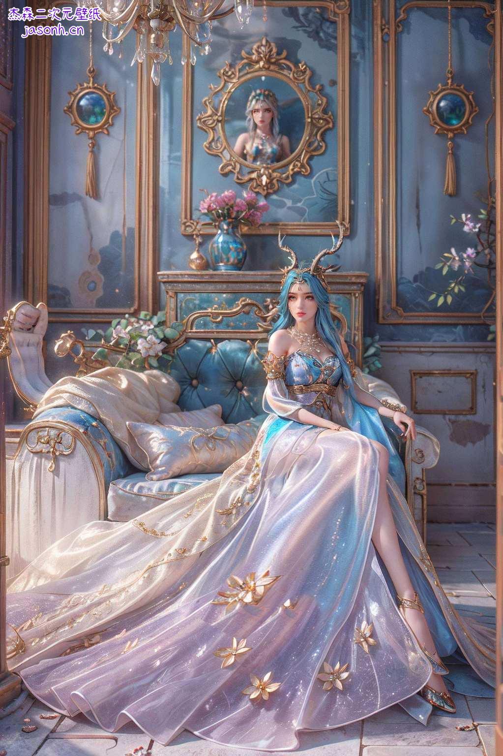 婉约间龙鳞闪耀一位国漫界的绝世美女