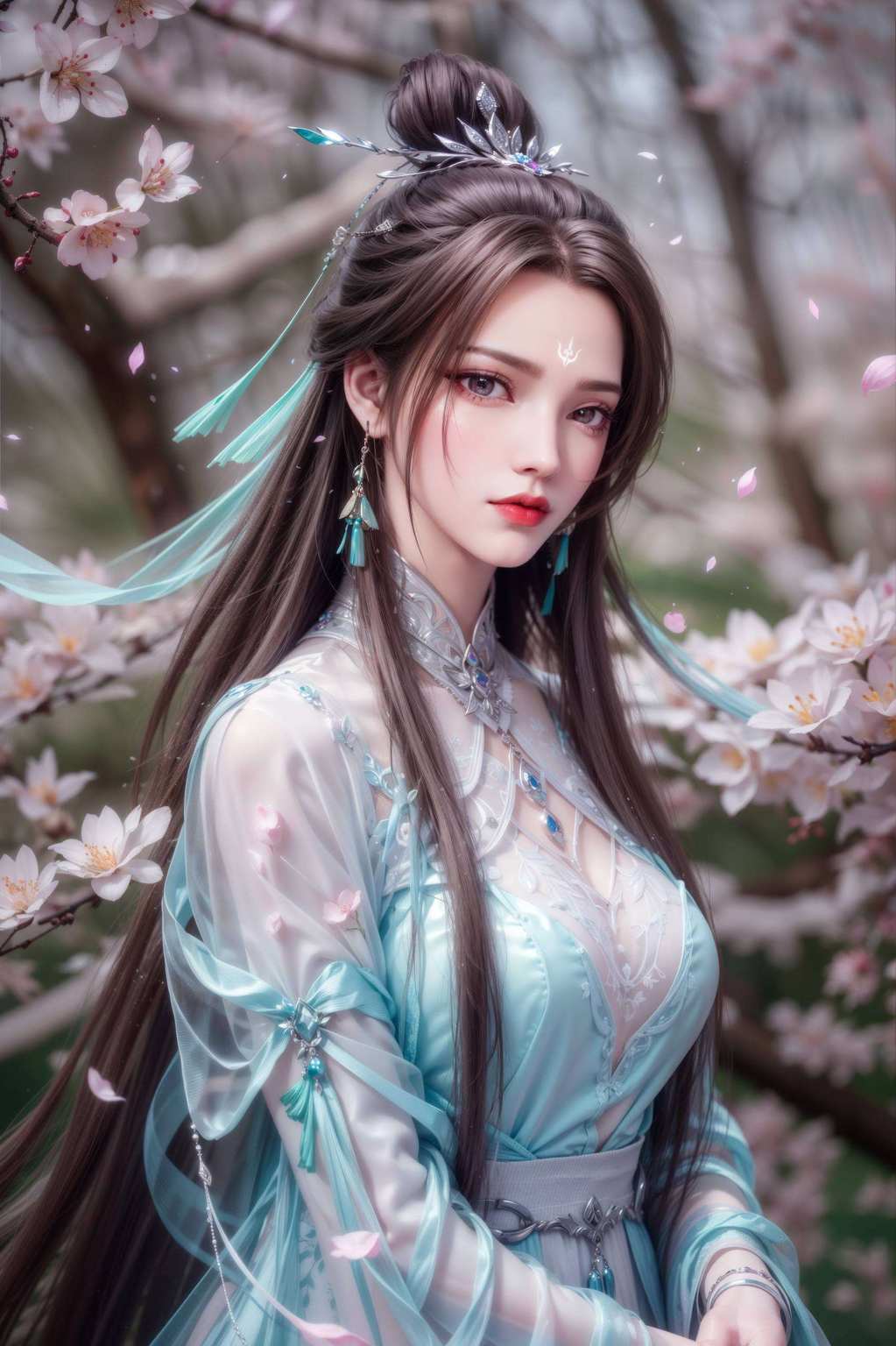 嘿完美诠释了国漫女神的魅力