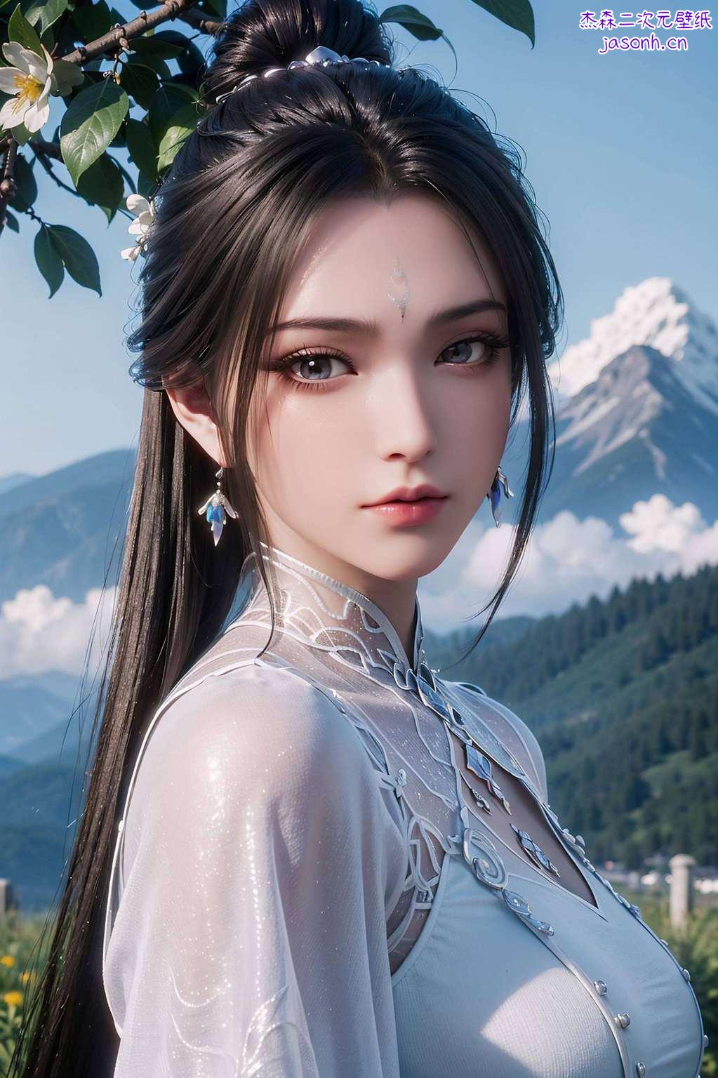 你的电脑壁纸换成她的动态画面那可真是美得让人心跳加速！这位国漫女神不仅有着“诛仙”一剧中那股不食人间烟火的气质