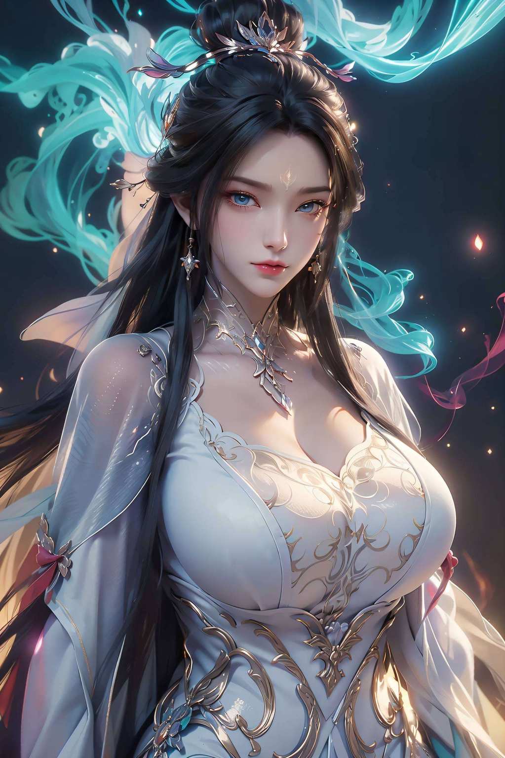 动漫女神的魅力陆雪琪清冷