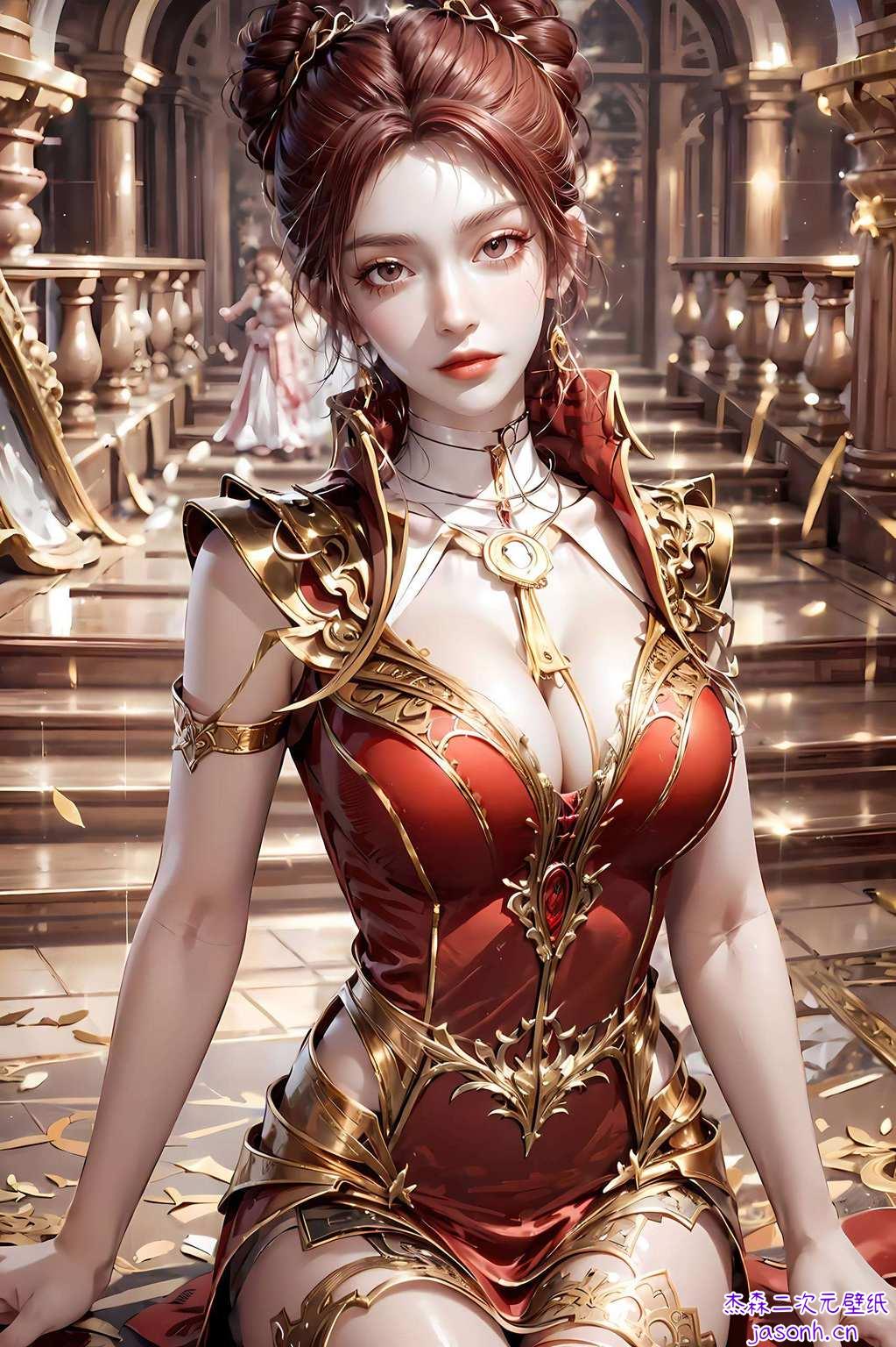 是动漫女神的魅力展现美艳动人
