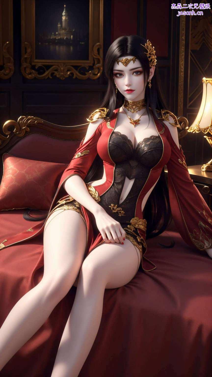 这波国漫风绝对让你们眼前一亮！精选斗破苍穹里的美杜莎手机控们