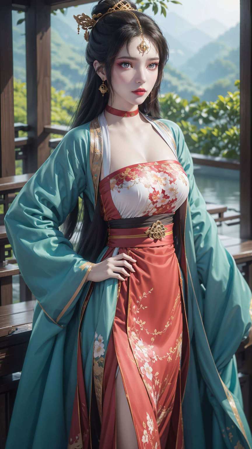 都能看到这位国漫美女的倩影每次拿起手机