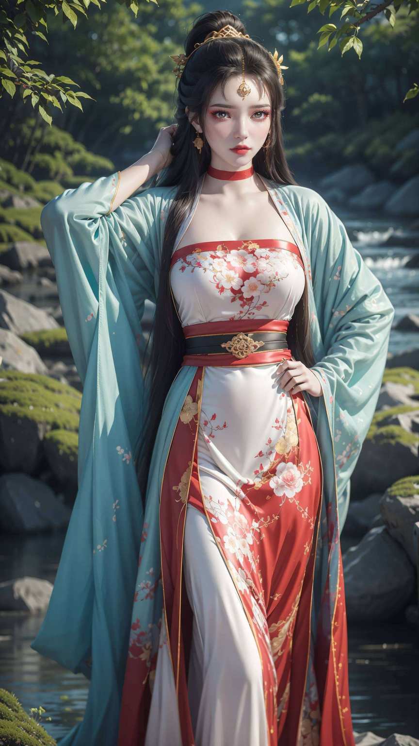 她可是当之无愧！快来感受这股仙逆的魅力吧国漫女神的称号