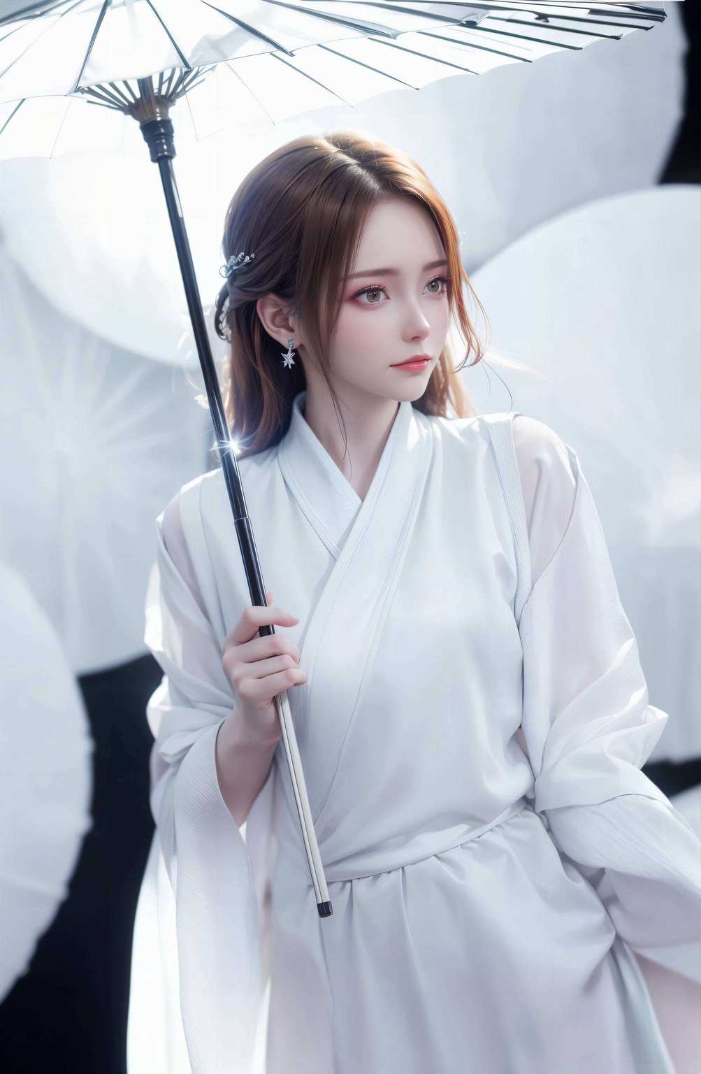 她那一身红衣如血更是成为了古风游戏壁纸的宠儿