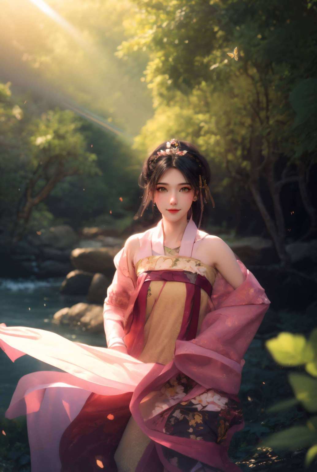 她的壁纸也是无数动漫迷心中的梦中情人