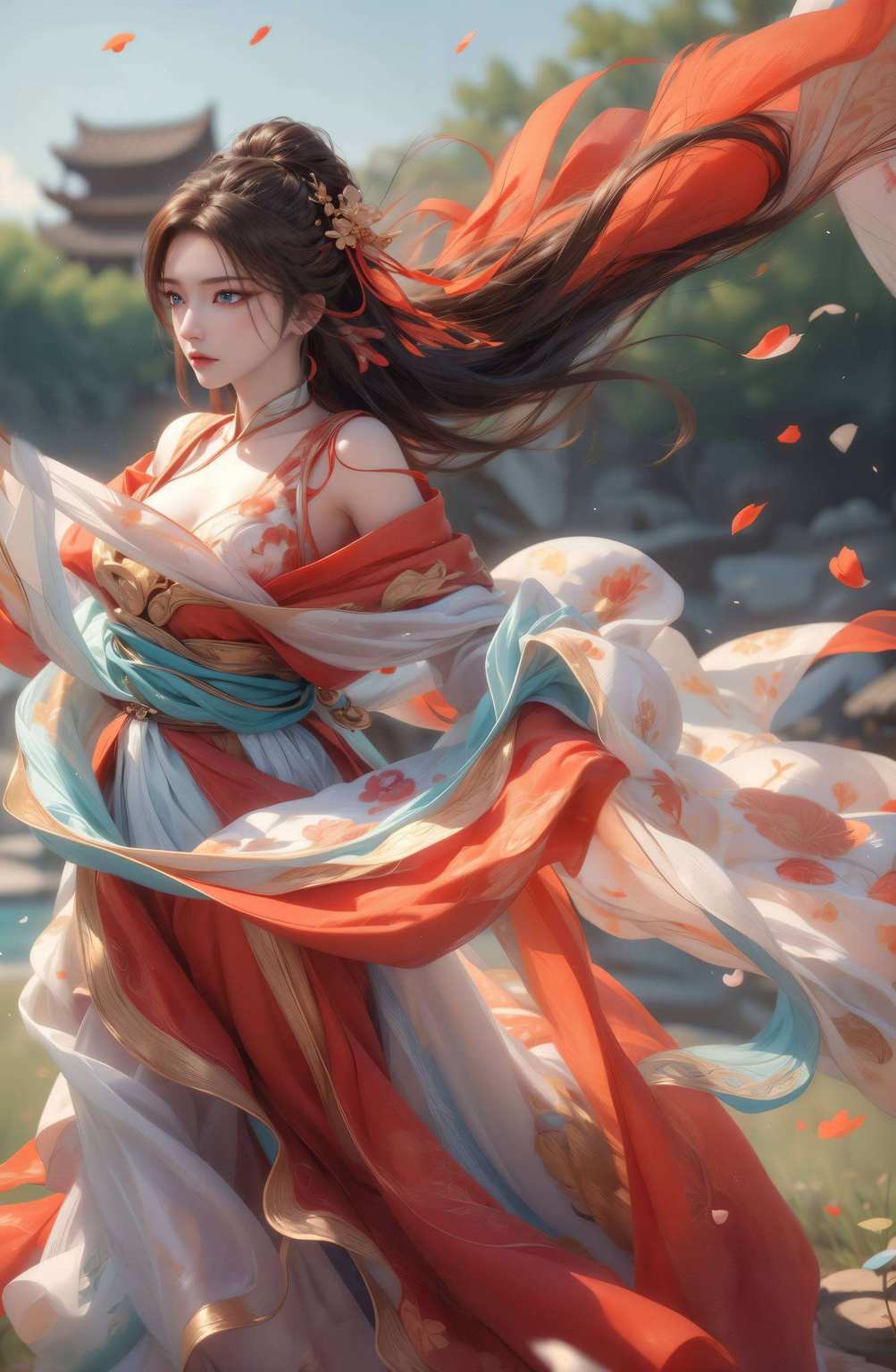穿越古风画卷她的眼眸如星辰