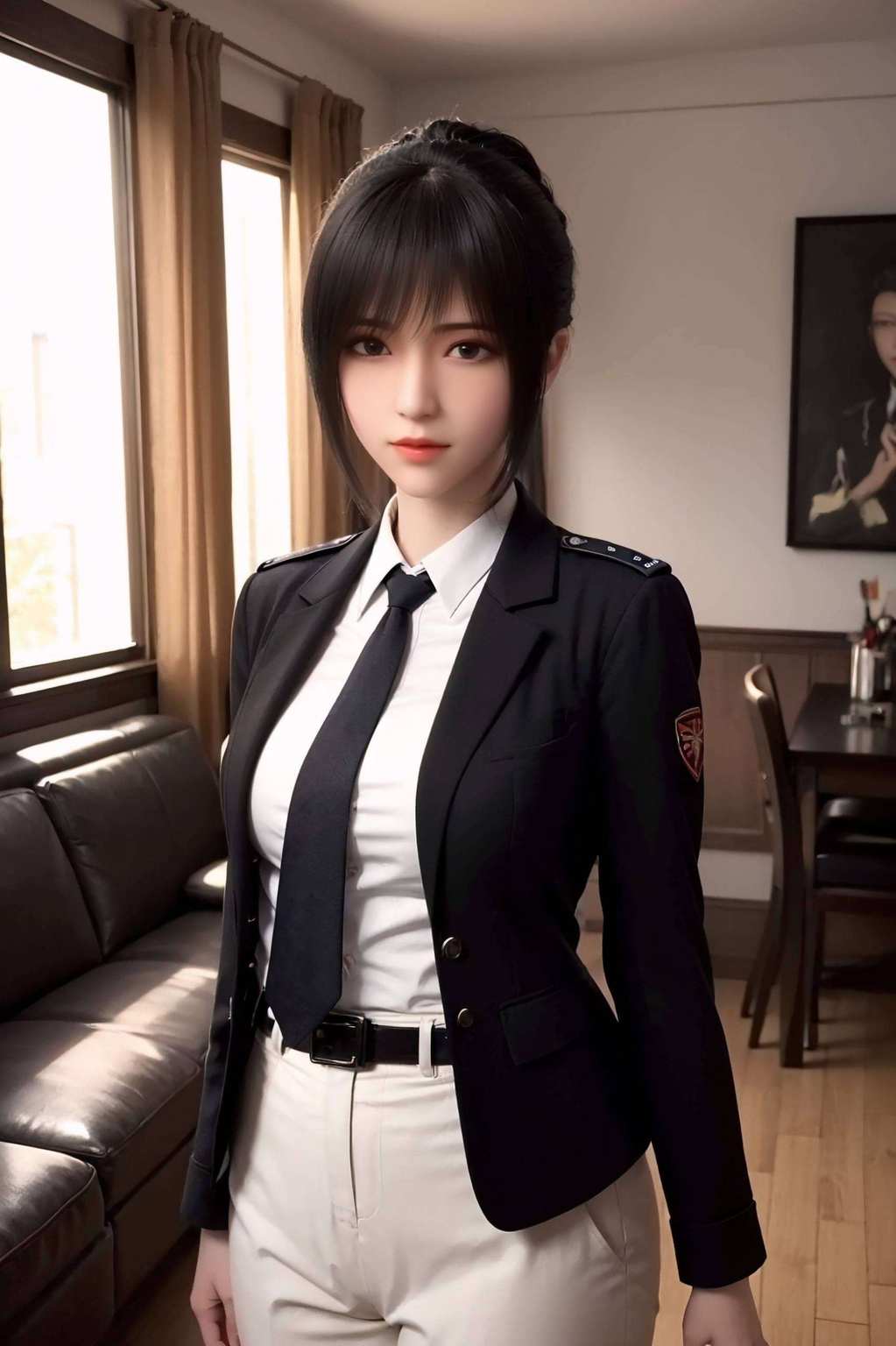 用她的魅力征服无数粉丝她是铁血警花的化身