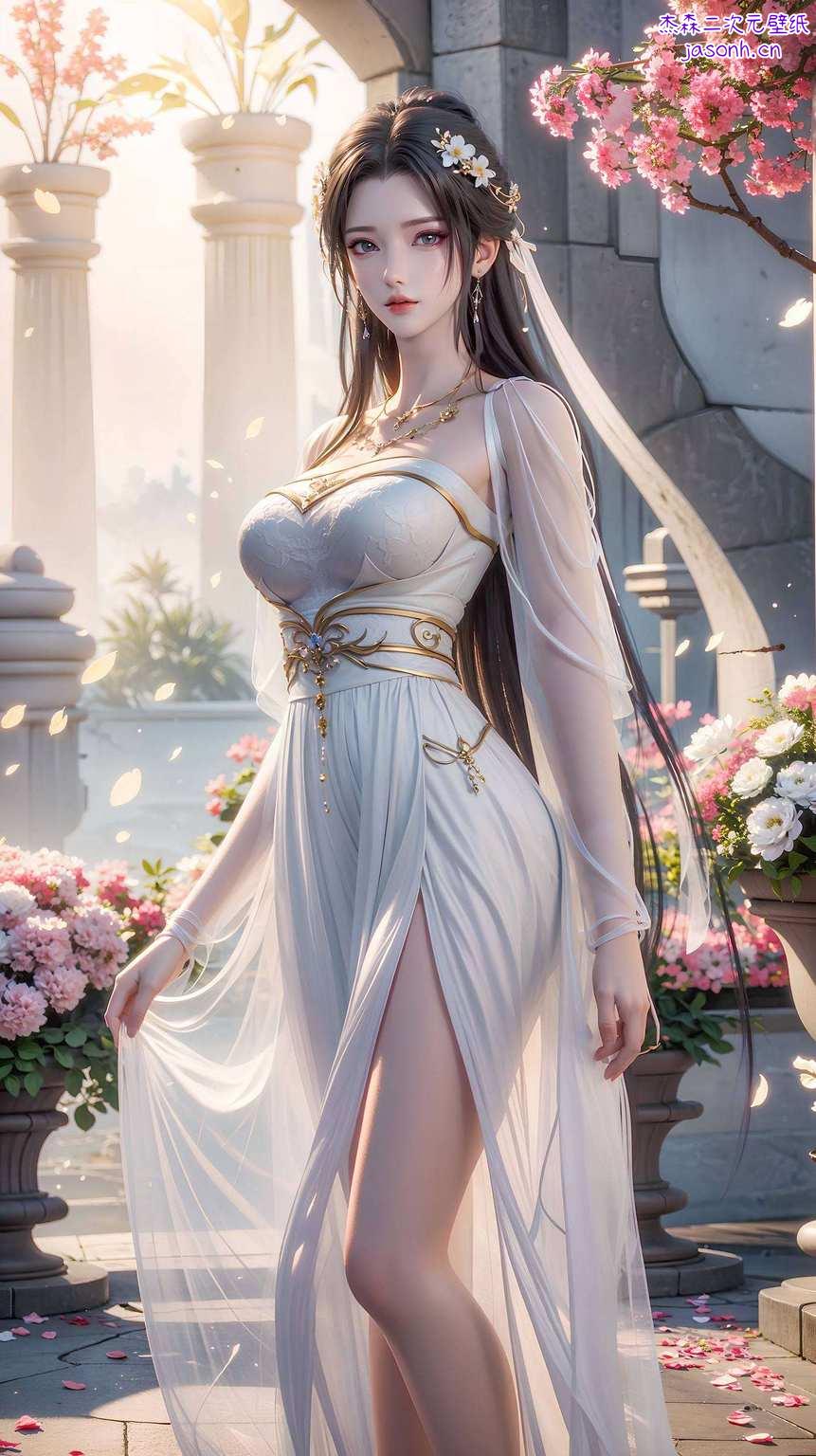 古风意境与她的美艳相融成就了无数玄幻迷心中的完美世界
