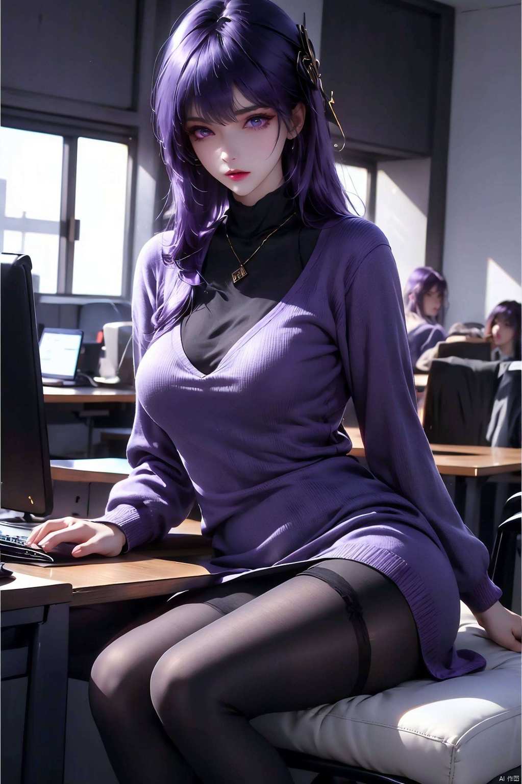 神印王座映霞光动漫美女翩翩舞