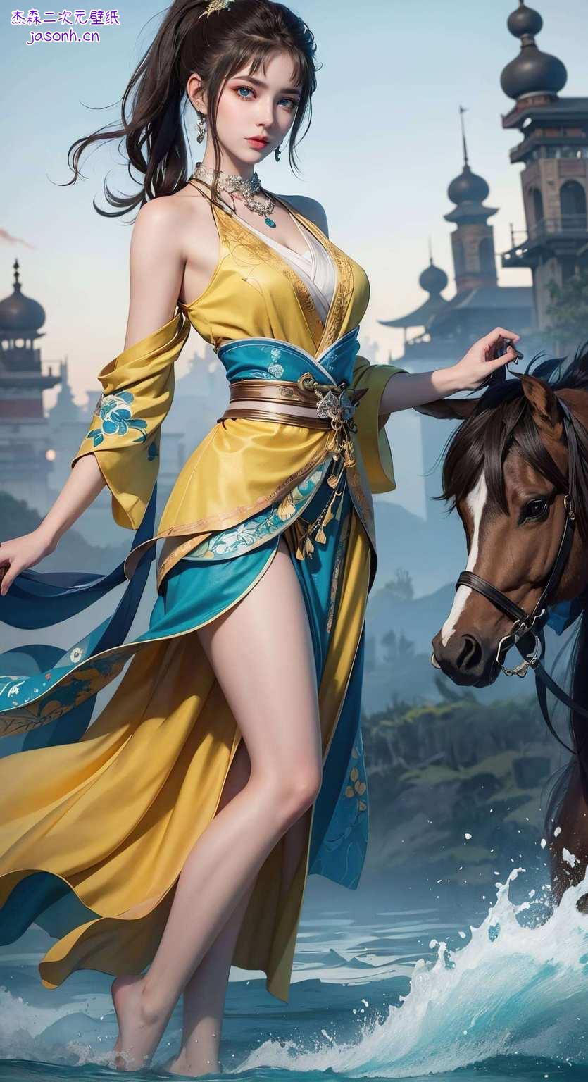 让她成为你电脑桌面上的那一抹亮丽风景线不仅是《少年歌行》中的高颜值担当