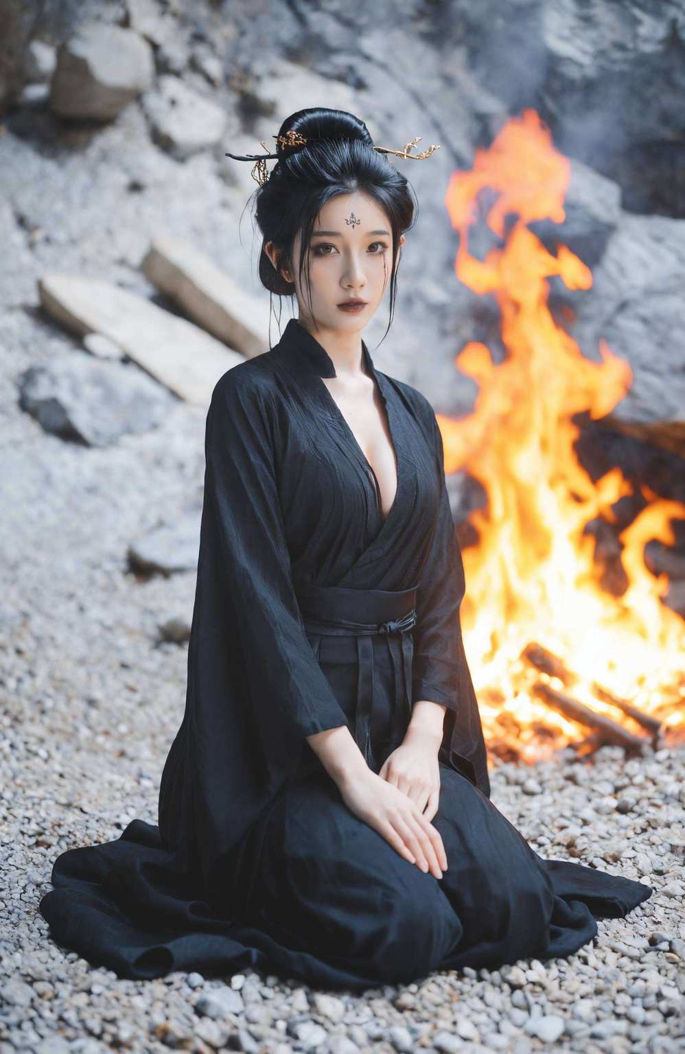 悟空威风凛国漫之美齐聚一堂！黑神话悟空四妹壁纸