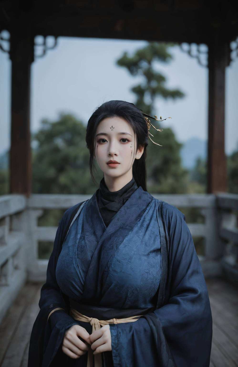 一款融合了国漫之美与玄幻元素的视觉盛宴！黑神话悟空中的四妹灵动飘逸